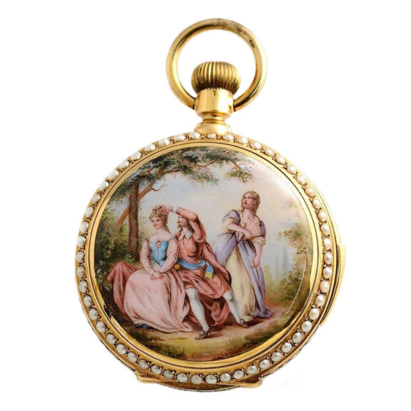 Swiss gold minute repeater for the Chinese market Circa 1890