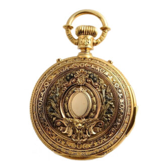 Swiss gold repeating astronomical chronograph Circa 1890
