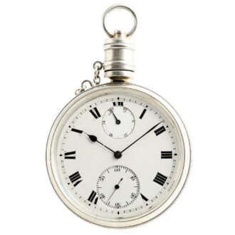 English expedition deck watch with power reserve Circa 1926