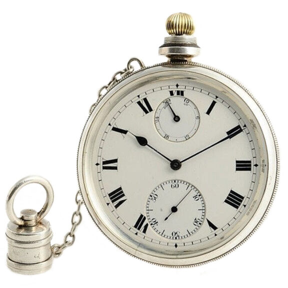 English expedition deck watch with power reserve Circa 1926 English expedition deck watch with power reserve Circa 1926