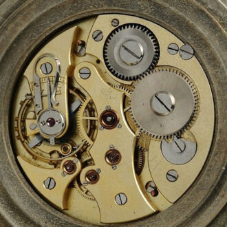 Swiss rare deck chronometer with wooden box Circa 1920