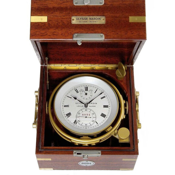 Swiss extremely rare Swiss ship's chronometer Circa 1970