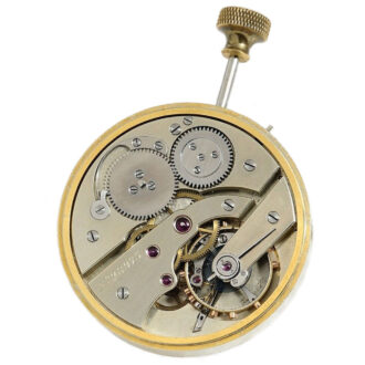 Swiss graduate's piece with spring detent escapement Circa 1925 Swiss graduate's piece with spring detent escapement Circa 1925