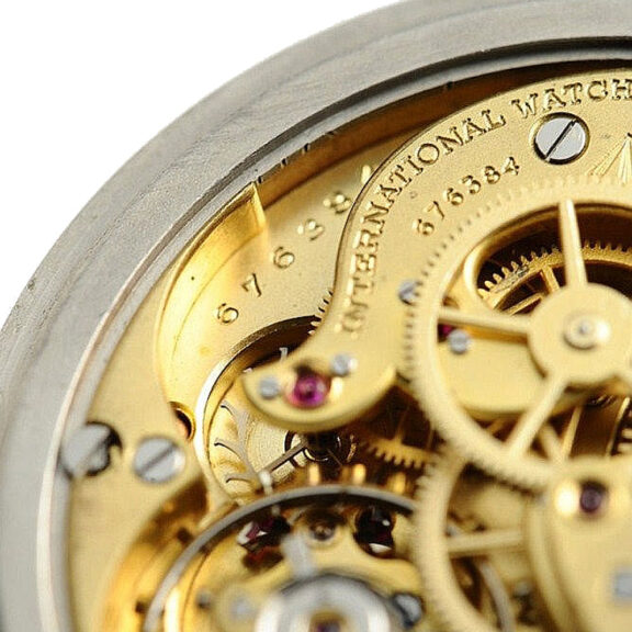 Swiss extremely rare IWC Schaffhausen deck watch Circa 1917 Swiss extremely rare IWC Schaffhausen deck watch Circa 1917