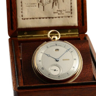 German rare Tourbillon with retrograde thermometer Circa 1982