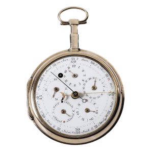 German rose gold Astronomical pocket watch Circa 1790