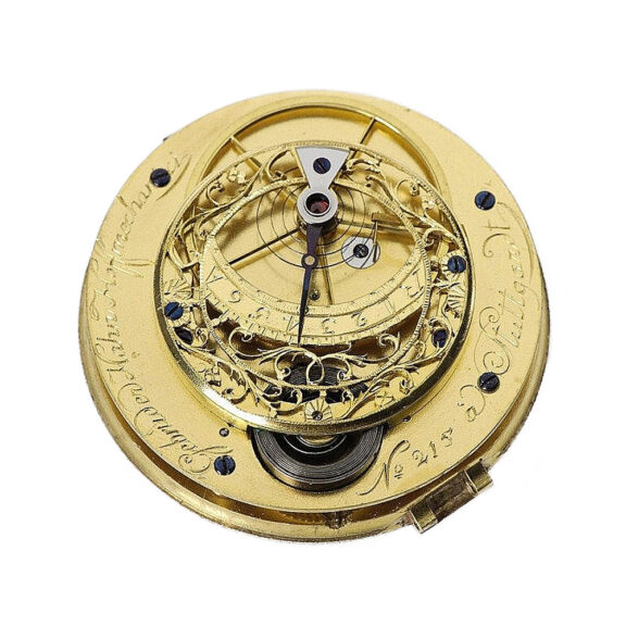 German rose gold Astronomical pocket watch Circa 1790 German rose gold Astronomical pocket watch Circa 1790