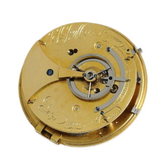 German gold precision watch with 8 day movement Circa 1800