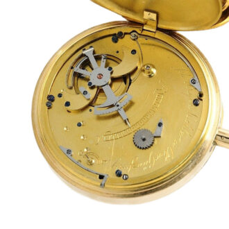 German double wheel duplex escapement repeater Circa 1820
