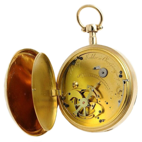 German double wheel duplex escapement repeater Circa 1820 German double wheel duplex escapement repeater Circa 1820
