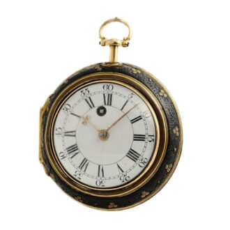 English repeating verge with “repoussé” decoration circa 1720