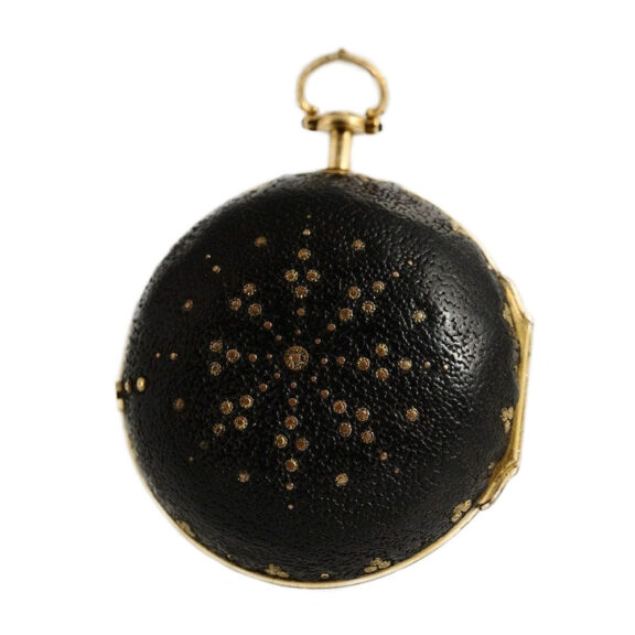 English repeating verge with “repoussé” decoration circa 1720 English repeating verge with “repoussé” decoration circa 1720