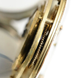 German watch with regulator dial and calendar Circa 1800