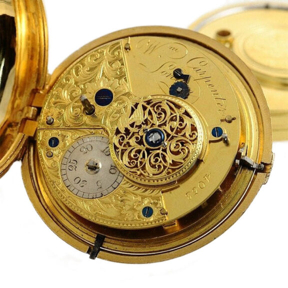 English coach watch made for the Chinese market Circa 1795 English coach watch made for the Chinese market Circa 1795