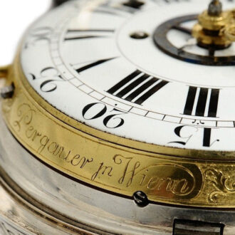 Austrian pair cased quarter repeating coach watch Circa 1760