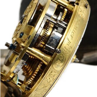 Austrian pair cased quarter repeating coach watch Circa 1760