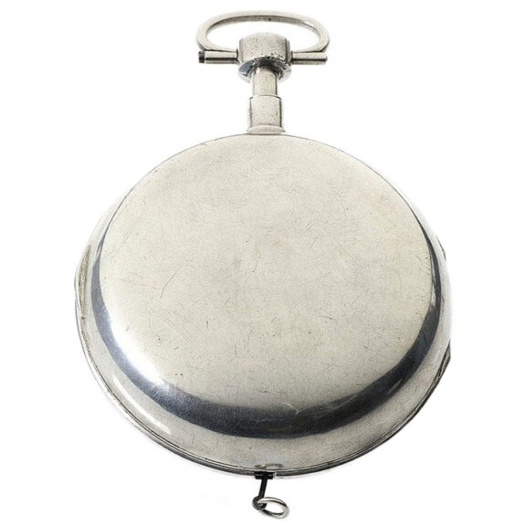 Swiss silver hour self striking coach clock repeater Circa 1810 Swiss silver hour self striking coach clock repeater Circa 1810