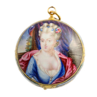 Swiss fire gilt open faced Oignon pocket watch Circa 1720