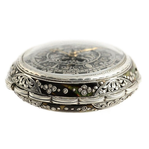 Swiss decorative verge watch for the Ottoman market Circa 1800 Swiss decorative verge watch for the Ottoman market Circa 1800