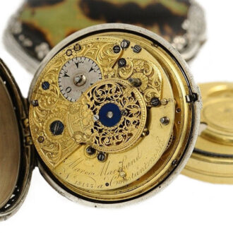 Swiss decorative verge watch for the Ottoman market Circa 1800