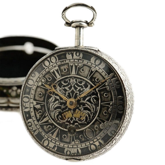 Swiss decorative verge watch for the Ottoman market Circa 1800 Swiss decorative verge watch for the Ottoman market Circa 1800