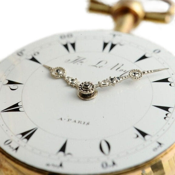 French decorative verge watch for the Ottoman market Circa 1810 French decorative verge watch for the Ottoman market Circa 1810