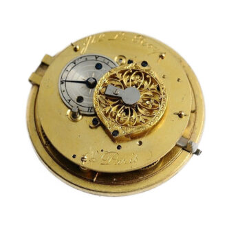 French decorative verge watch for the Ottoman market Circa 1810