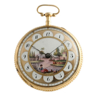 Austrian rare gentleman's repeating pocket watch Circa 1810