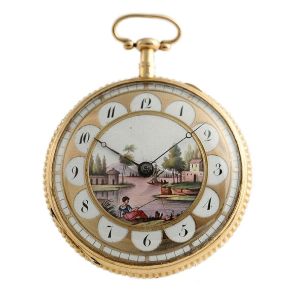 Austrian rare gentleman's repeating pocket watch Circa 1810