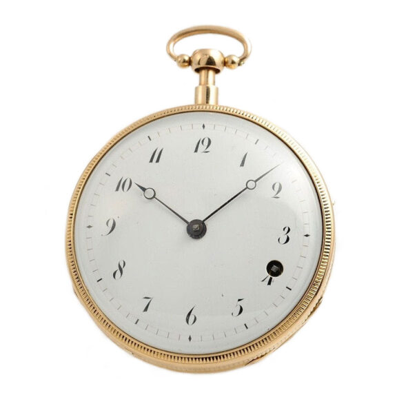 Swiss quarter repeater with musical movement Circa 1810