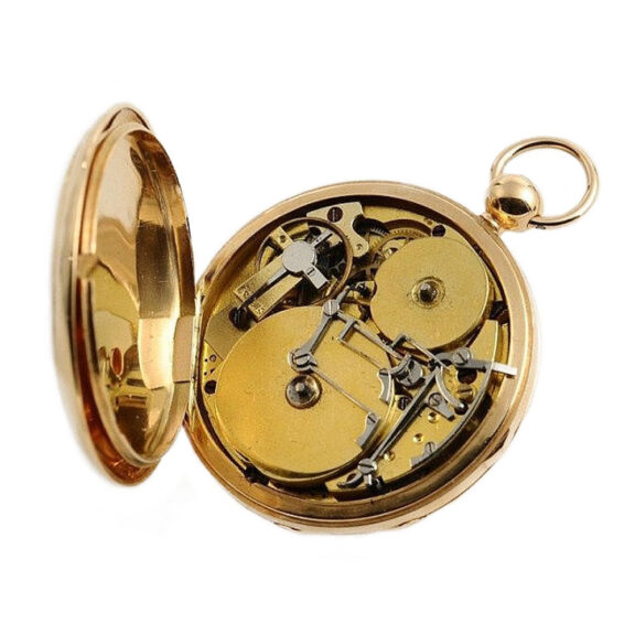 Swiss rare lady's pocket watch with musical movement Circa 1830 Swiss rare lady's pocket watch with musical movement Circa 1830