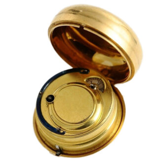 English early pocket watch with cylinder escapement circa 1767