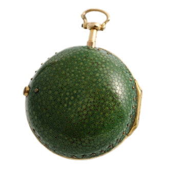 English half quarter repeating verge pocket watch Circa 1736