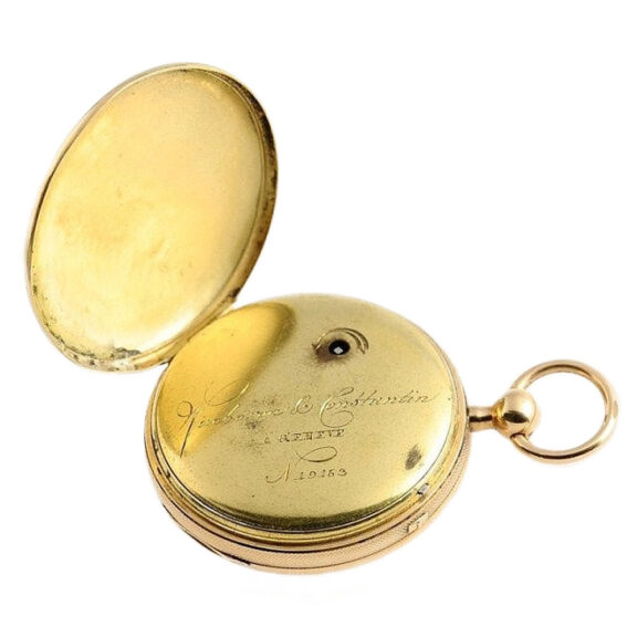 Swiss Geneva enamel watch with quarter repeater Circa 1830 Swiss Geneva enamel watch with quarter repeater Circa 1830