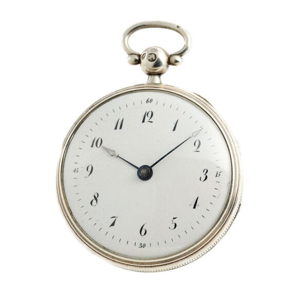 French rare automatic winding pocket watch Circa 1815