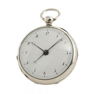 French pocket watch with jumping centre seconds Circa 1815