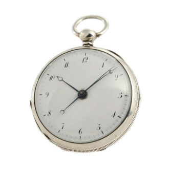 French pocket watch with jumping centre seconds Circa 1815