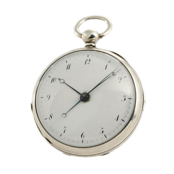 French pocket watch with jumping centre seconds Circa 1815