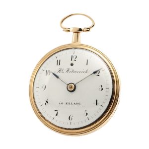 German rare Franconian watch with cylinder escapement Circa 1820