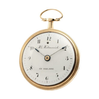 German rare Franconian watch with cylinder escapement Circa 1820