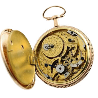 German rare Franconian watch with cylinder escapement Circa 1820
