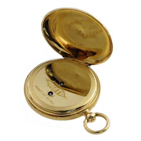 Swiss lady's watch with picture of Our Lady of La Salette Circa 1850 Swiss lady's watch with picture of Our Lady of La Salette Circa 1850