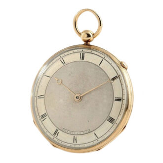 French gold quarter repeating pocket watch Circa 1835 French gold quarter repeating pocket watch Circa 1835