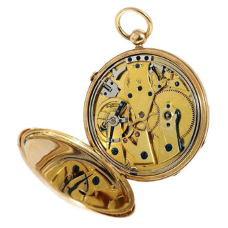 French gold quarter repeating pocket watch Circa 1835 French gold quarter repeating pocket watch Circa 1835