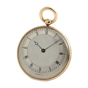 French very fine and small 18K gold pocket watch Circa 1820