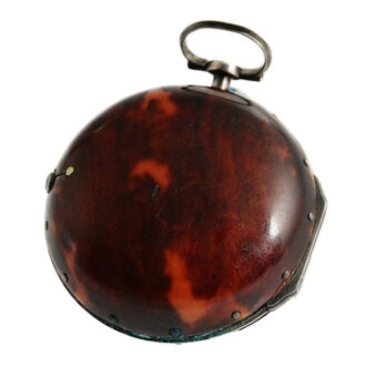 English pair cased watch with Tortoiseshell case Circa 1740