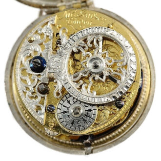 English pair cased watch with Tortoiseshell case Circa 1740