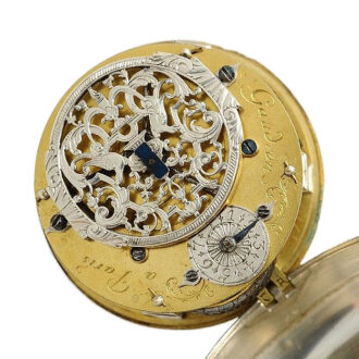 French watch from the watchmaker to the King of France Circa 1695