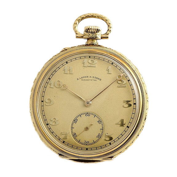German elaborately decorated Glashütte pocket watch circa 1935 German elaborately decorated Glashütte pocket watch circa 1935