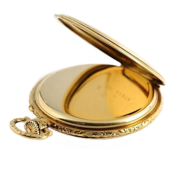 German elaborately decorated Glashütte pocket watch circa 1935 German elaborately decorated Glashütte pocket watch circa 1935